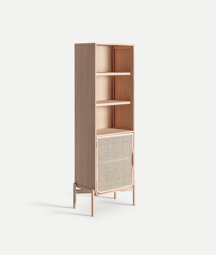 WEURTZ ash wood bookshelf in light brown combines Scandinavian design