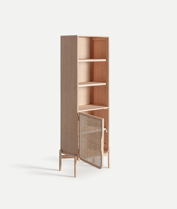 WEURTZ ash wood bookshelf in light brown combines Scandinavian design