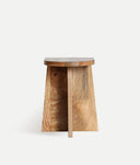 Table d'appoint ZNIN naturel et charme en bois en manguier