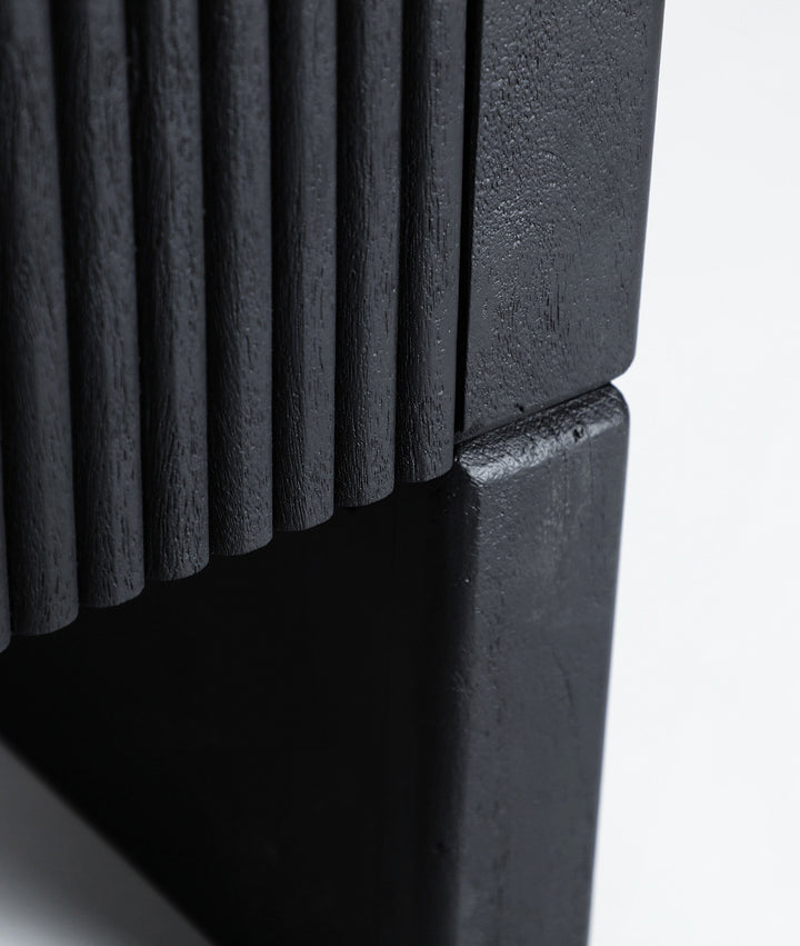 WEIDA sideboard made of high-quality mango wood in black