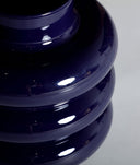 Vase ASLAN géométrie et modernité en bleu profond