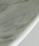 Table de salle à manger NOTH marbre blanc synthétique, élégance moderne au contraste parfait