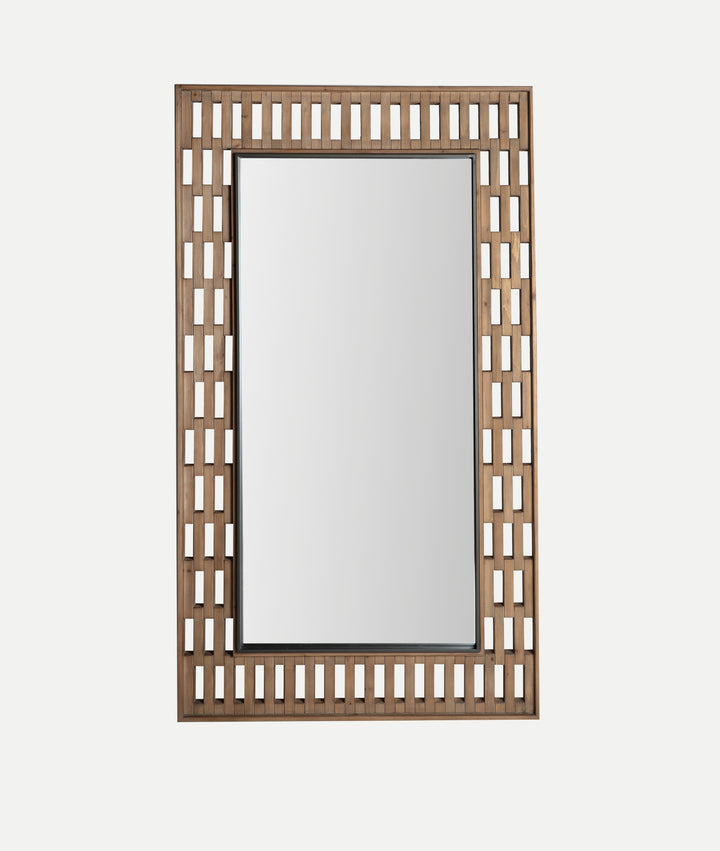 BUSK EDGED MIRROR geometric craftsmanship with modern elegance