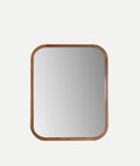 Miroir BUSK, douceur et chaleur dans un design contemporain en marron