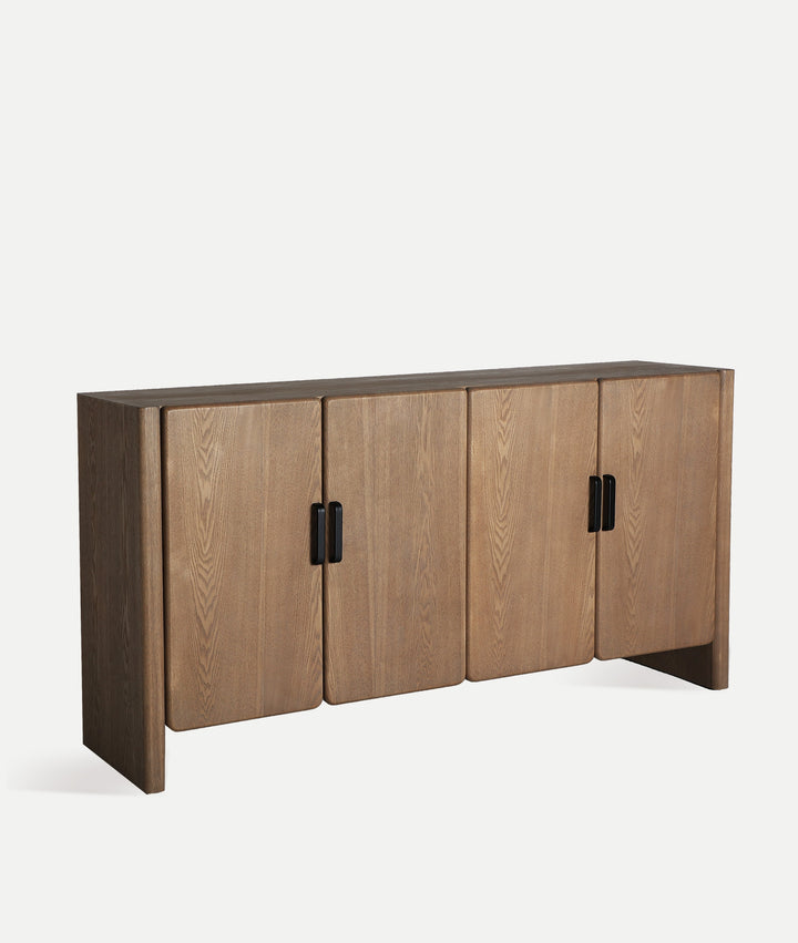 Rustic style natural wood sideboard BUSK