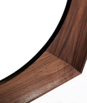 Miroir en bois noyer SIEM élégance nordique avec essence naturel