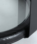 Mesa de apoio KILDE elegância industrial com design contemporâneo em preta