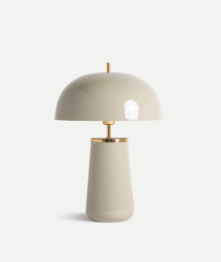 AROSA TABLE LAMP, iron in green with a glossy finish