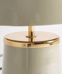Lampe à poser AROSA fer en vert avec finition brillant