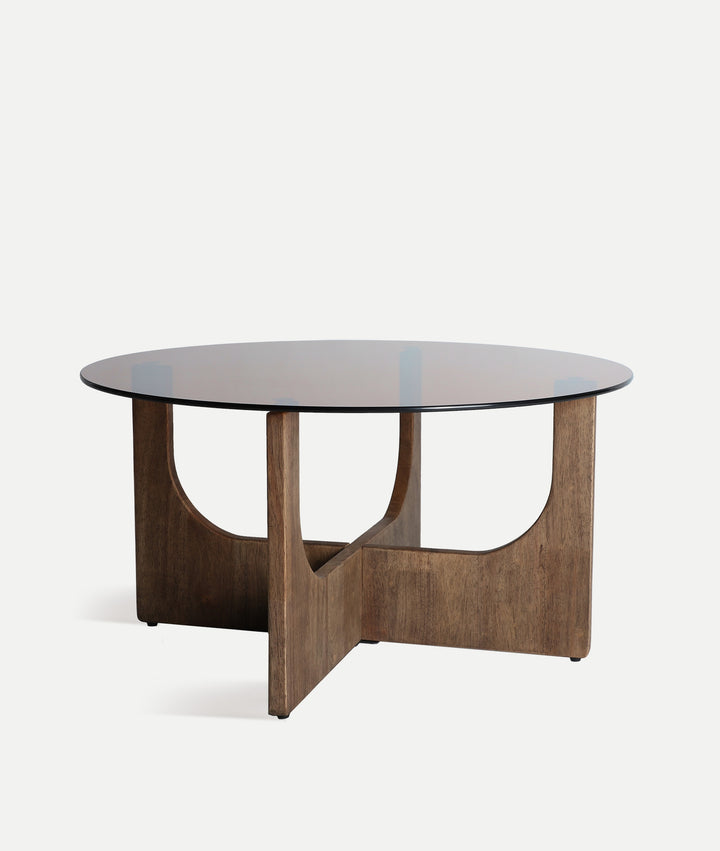 Mesa de centro LUBECA, sobriedade e estilo no centro da sala