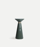 Mesa de apoio Cassis de vidro verde