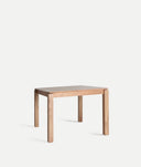 Table de salle à manger Breil carrée en bois d’acacia naturel