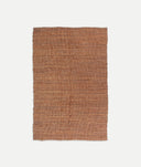 Tapete Kalhid de estilo boho em cor castanha