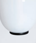 Candeeiro de teto LARISA branco em vidro e energia com estilo