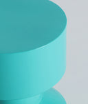 Table d'appoint POP en turquoise brillante