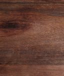 Table de salle à manger NAHINA en fer ocre et bois en manguier
