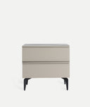 Table de chevet LINDFLUR moderne grise