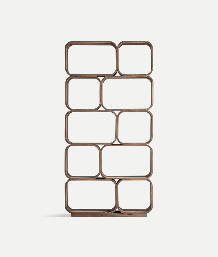 GRID SHELVING geometry, order and artisanal character