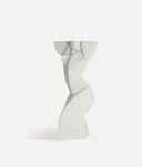FIGURA decorativo AURA em resina branca