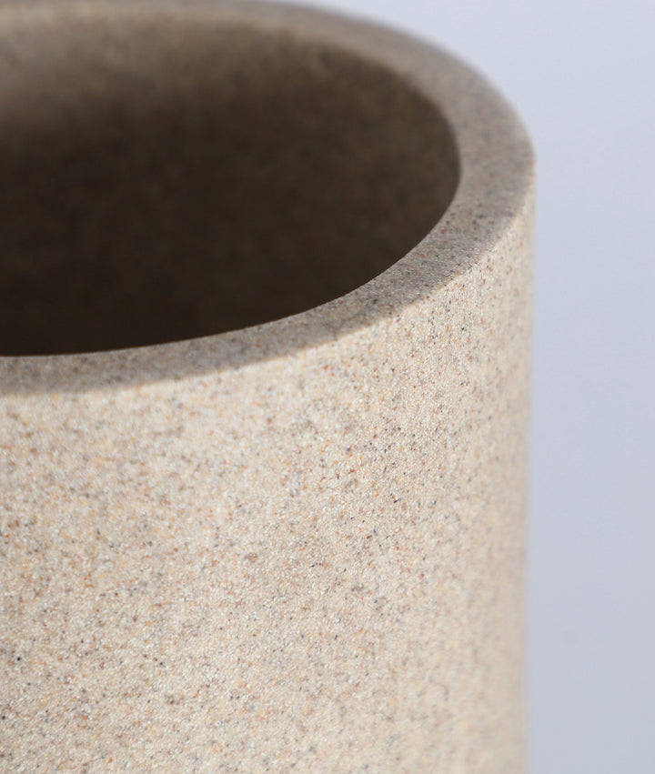 Vase AUBRA en tons beige