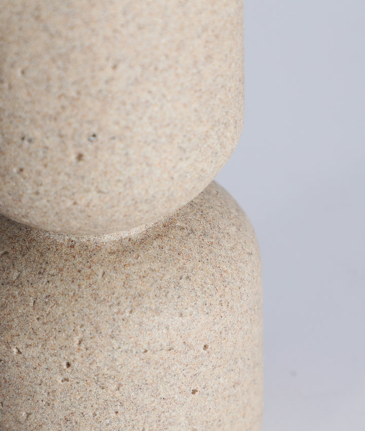 Vase AUBRA, style minéral et empilable