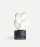 FIGURA décoratif PULSE en résine blanche