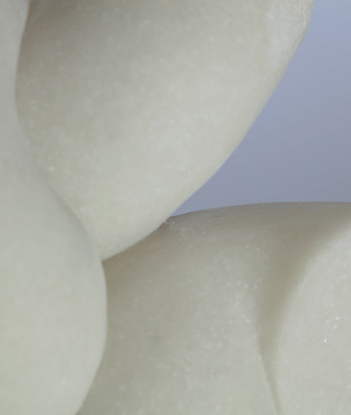 FIGURA décoratif PULSE en résine blanche