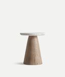 Mesa de apoio LAUTREC simplicidade nórdica com calor natural