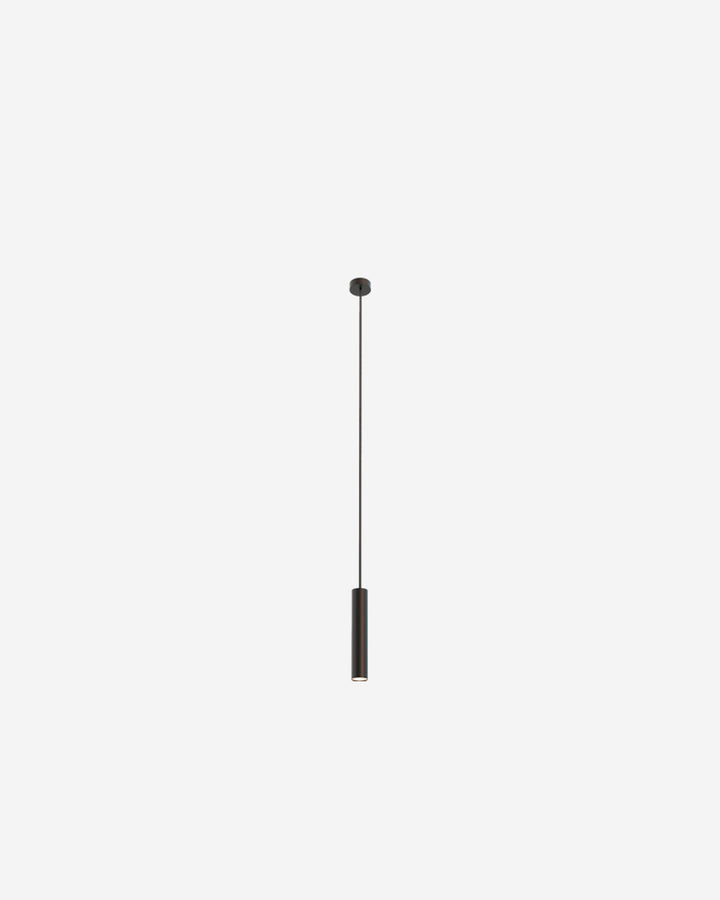 Lámpara Rose Colgante 25 - Negro mate en ambiente decorado (2)