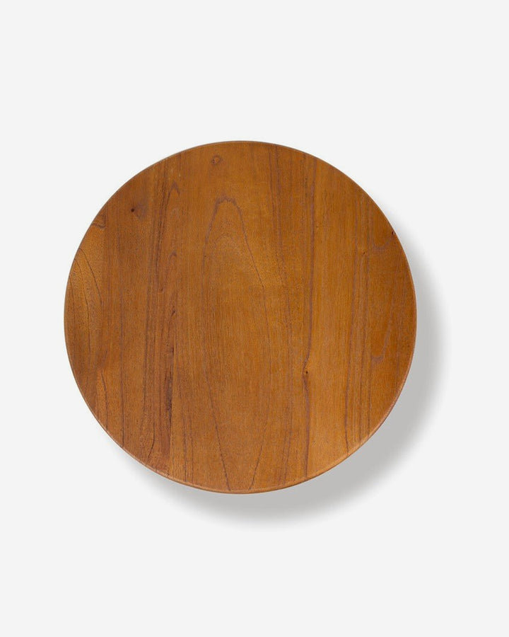 Taburete de bar madera con aro de hierro, foto de producto (2)