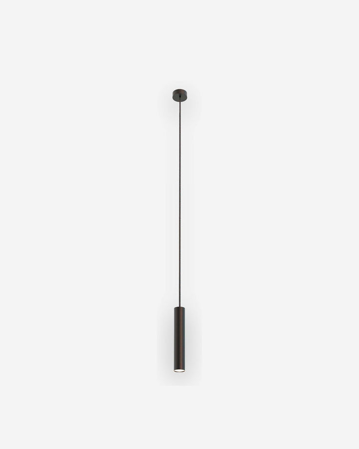 Lámpara Rose Colgante 25 - Negro mate sobre fondo gris de estudio