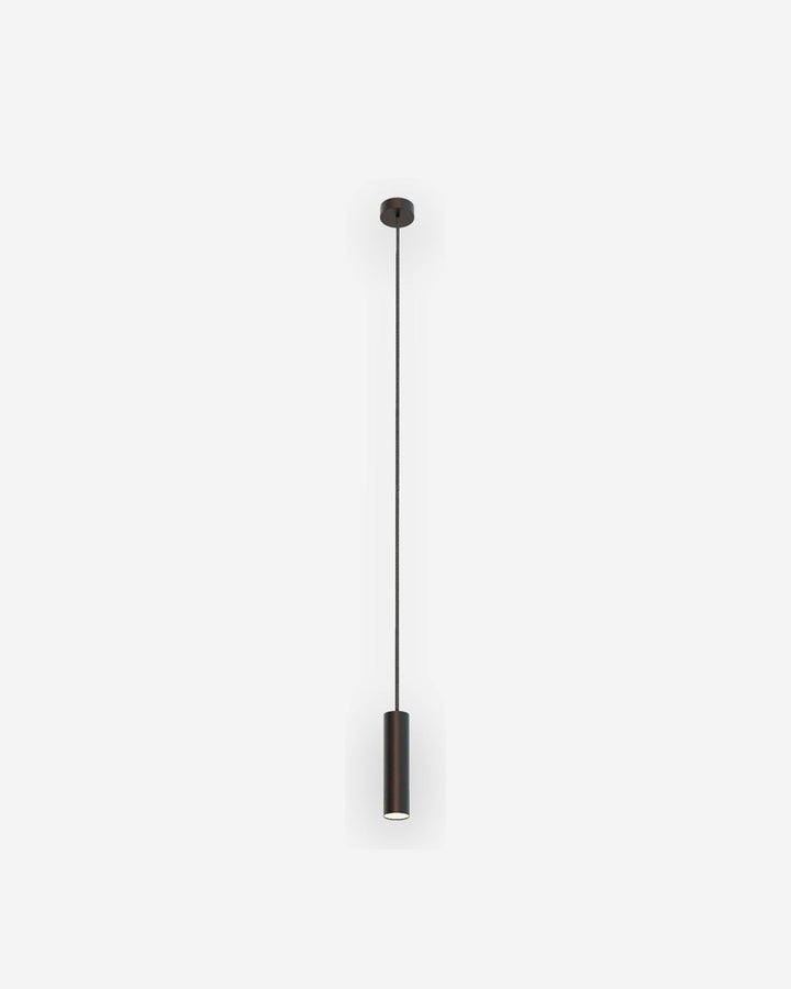 Lámpara Rose Colgante 16 - Negro mate sobre fondo gris de estudio