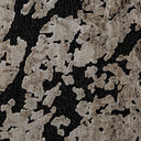 Alfombra de chenilla y viscosa en tonos oscuros – 340 x 240 cm – detalle