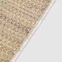 Alfombra de lana en color beige – detalle