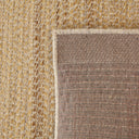 Alfombra de lana en color beige – detalle