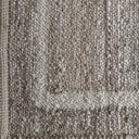 Alfombra de lana en color crema – detalle