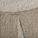 Alfombra de lana y algodón en color blanco roto – detalle