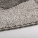 Alfombra de poliéster en color beige 240 x 240 cm – detalle