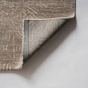 Alfombra de poliéster en color beige 290 x 200 cm – detalle