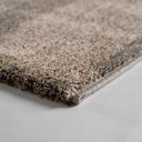 Alfombra de poliéster en color beige 340 x 240 cm – detalle