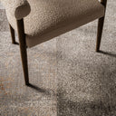 Alfombra de poliéster en color beige 340 x 240 cm – detalle
