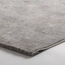 Alfombra de poliéster en color gris – detalle