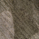 Alfombra de poliéster en tonos verdes – detalle