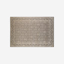 Alfombra de viscosa en color beige 340 x 240 cm