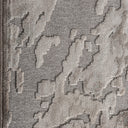 Alfombra de viscosa en color beige 380 x 280 cm – detalle