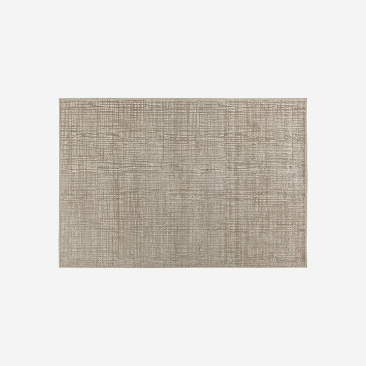 Alfombra de viscosa en tonos claros 290 x 200 cm