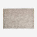 Alfombra de viscosa y lana en color gris 340 x 240 cm
