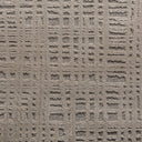 Alfombra de viscosa y lana en color gris 400 x 400 cm – detalle