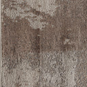 Alfombra de viscosa y poliéster en tonos marrones de estilo clásico 340 x 240 cm – detalle
