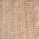 Alfombra de yute en color marrón – detalle